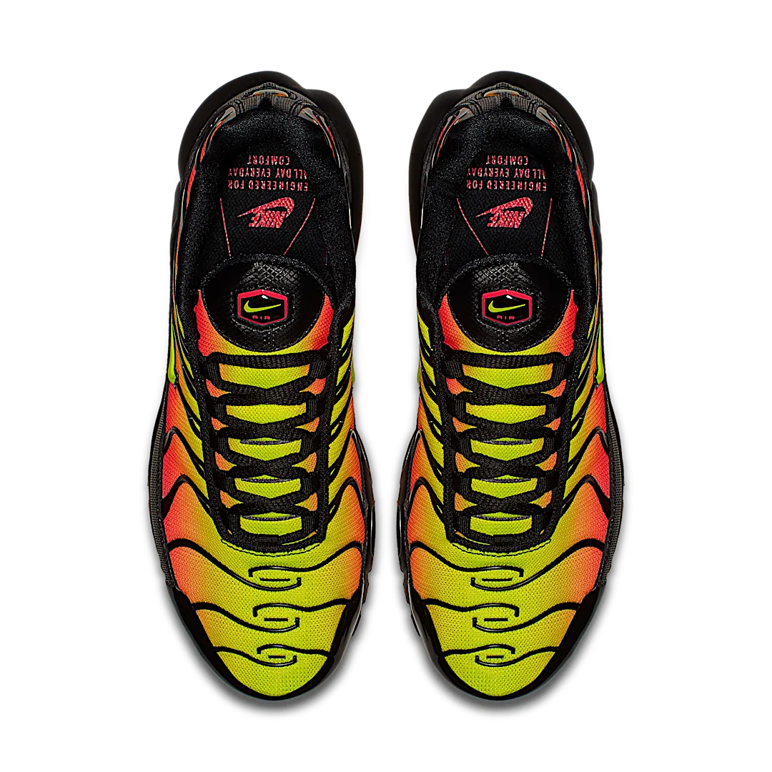 Nike Air Max Plus Black Volt Solar Red