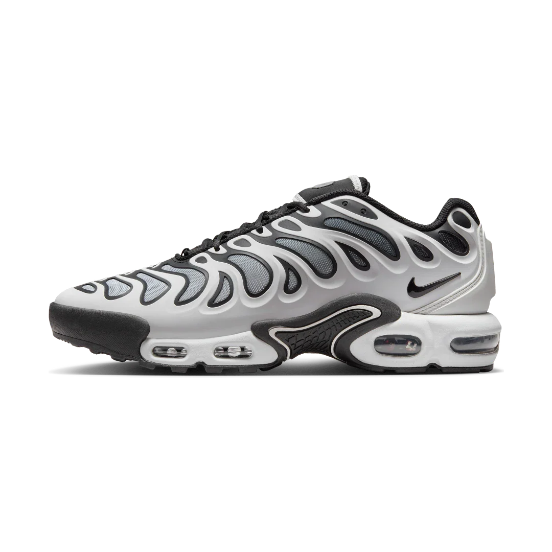 Nike Air Max Plus Drift White Black Metallic Silver