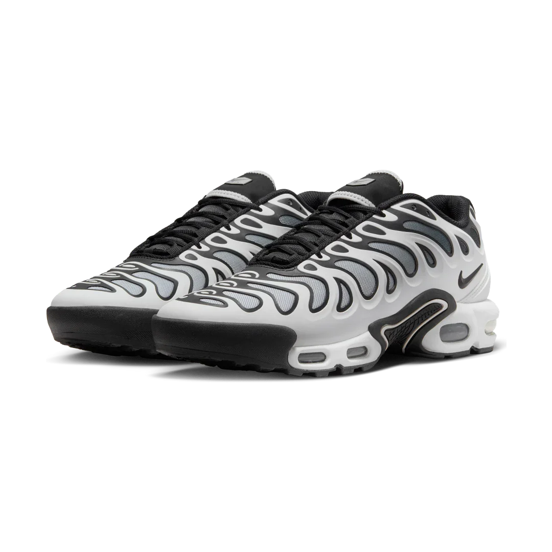Nike Air Max Plus Drift White Black Metallic Silver