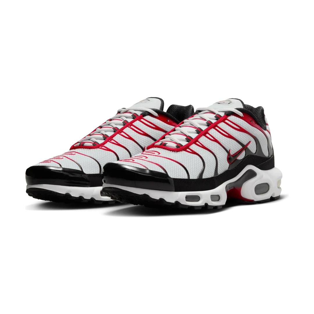 Nike Air Max Plus Pure Platinum Black University Red