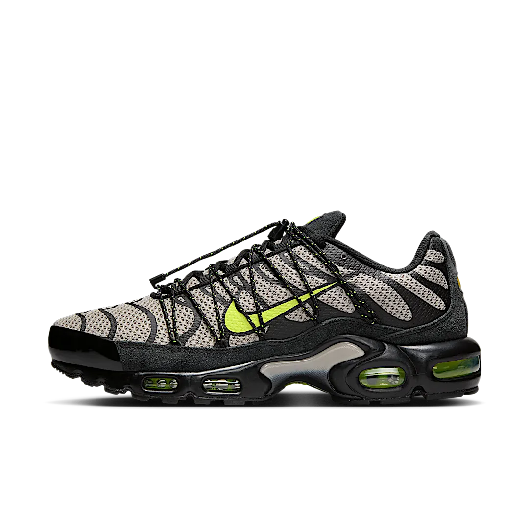 Nike Air Max Plus Utility Black College Grey Volt