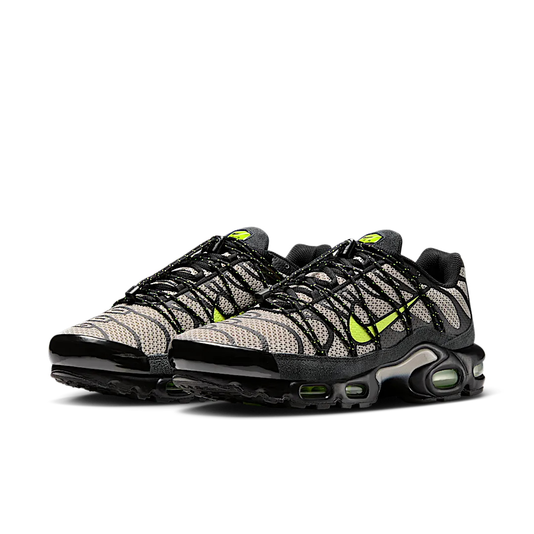 Nike Air Max Plus Utility Black College Grey Volt