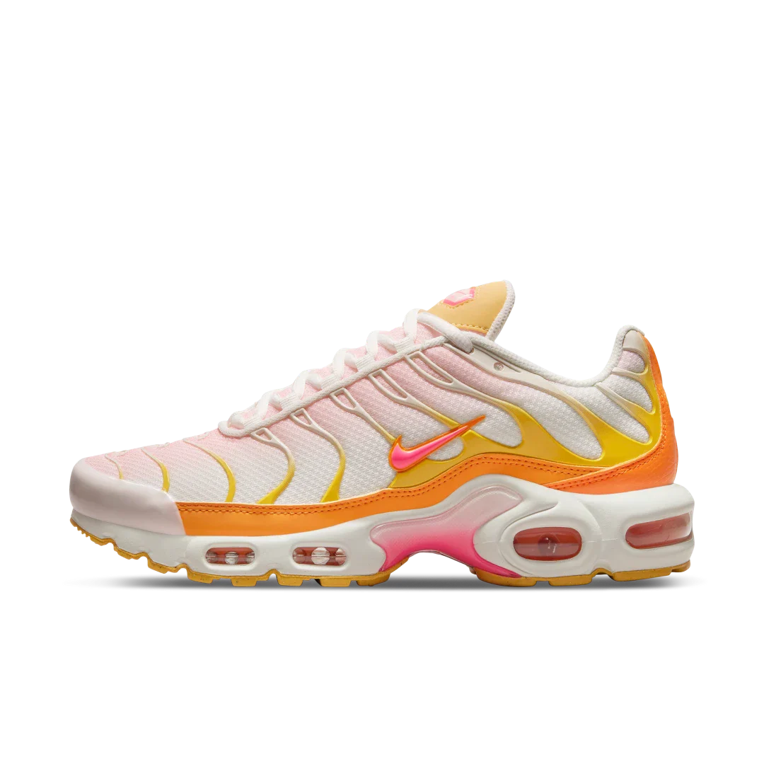 Nike Air Max Plus White Orange Pink