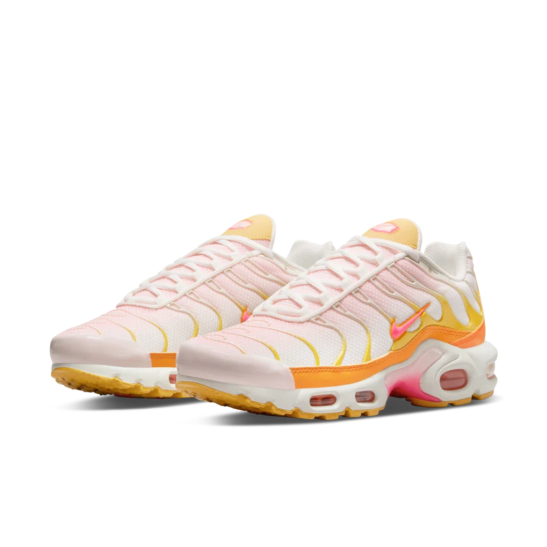 Nike Air Max Plus White Orange Pink