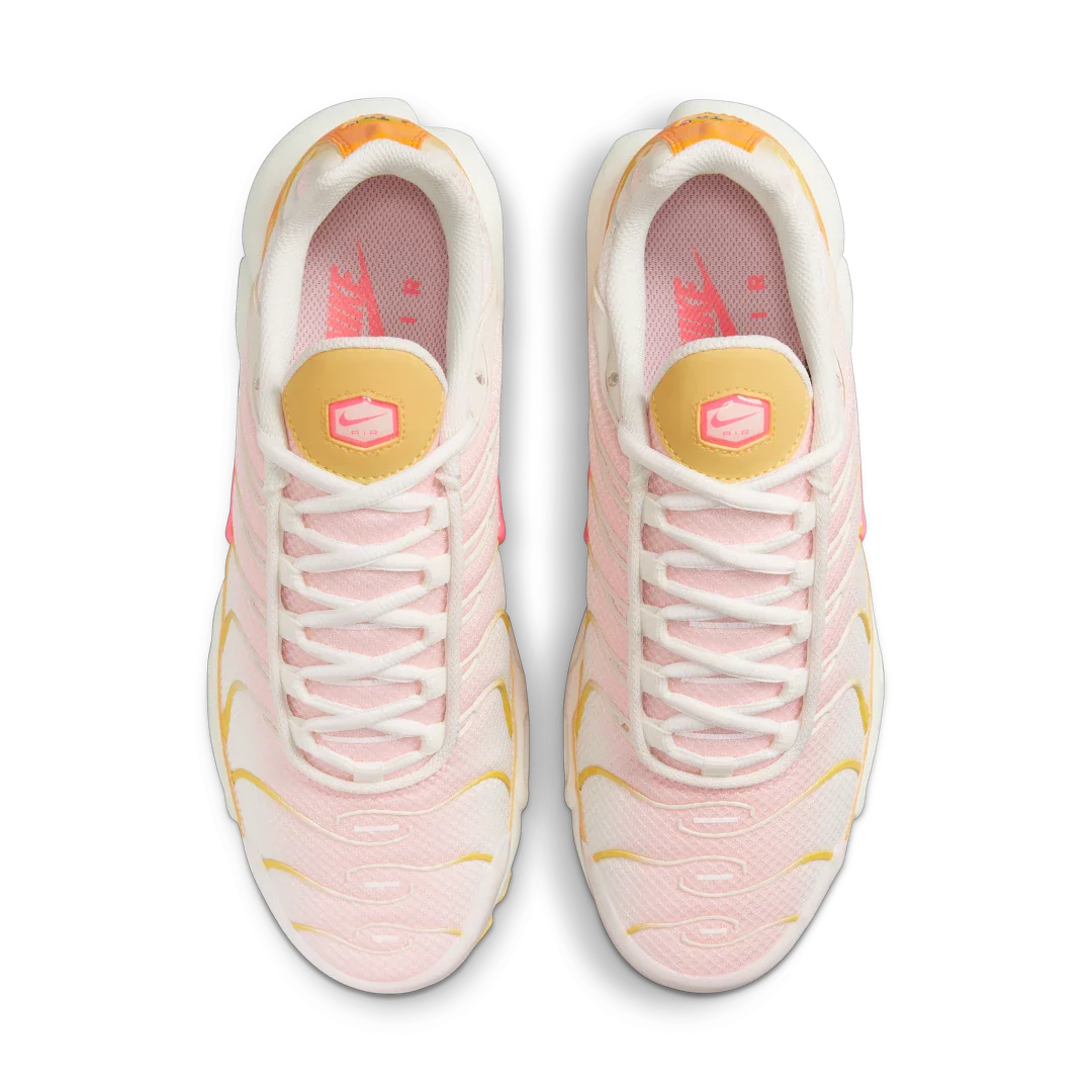 Nike Air Max Plus White Orange Pink