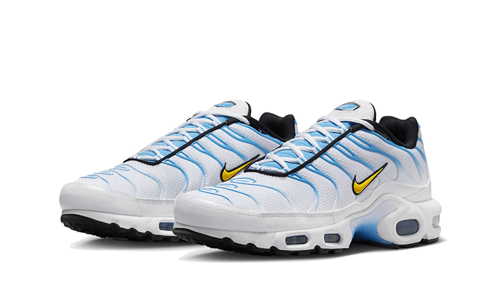 Nike Air Max Plus White University Blue Gold