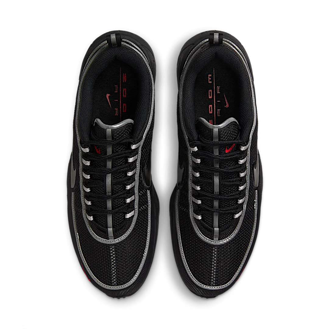 Nike Air Zoom Spiridon Black Metallic Silver