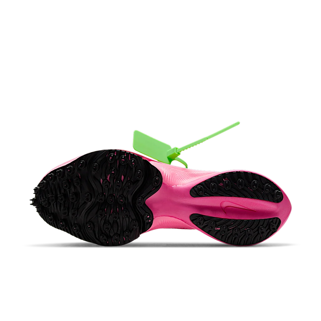 Nike Air Zoom Tempo Next% Flyknit Off-White Racer Blue Pink Glow