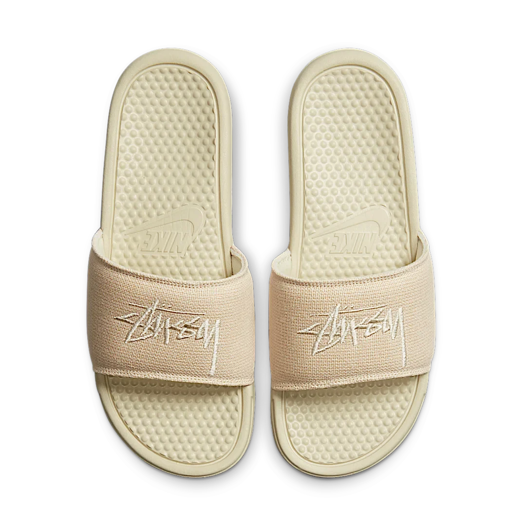 Nike Benassi Slide Stussy Fossil