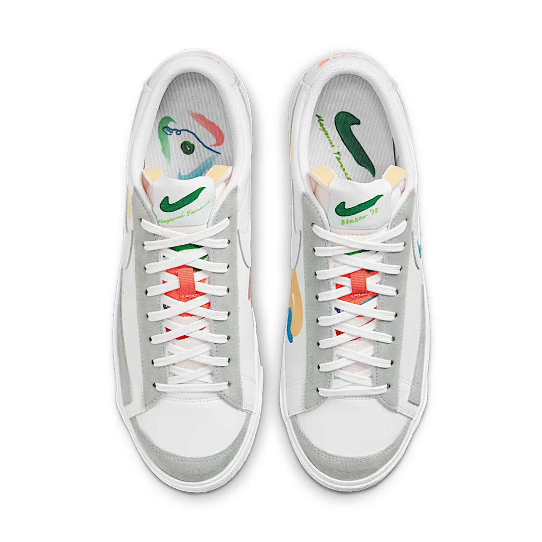 Nike Blazer Low 77 Flyleather Mayumi Yamase White