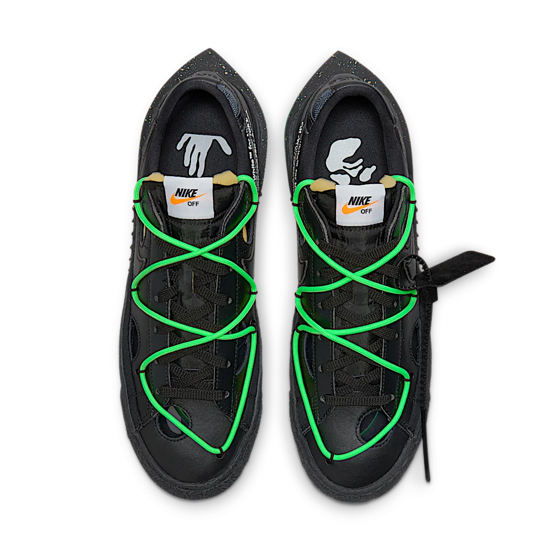 Nike Blazer Low Off-White Black Electro Green