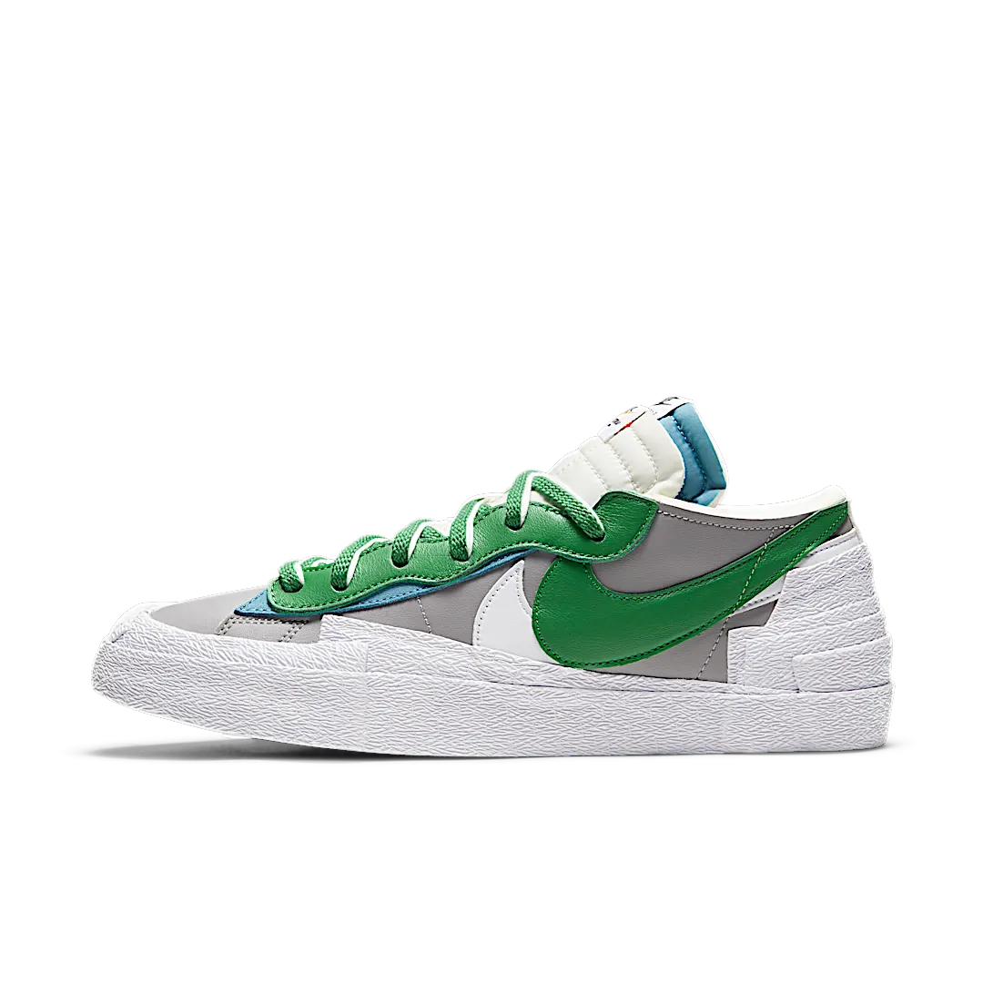 Nike Blazer Low sacai Medium Grey Classic Green