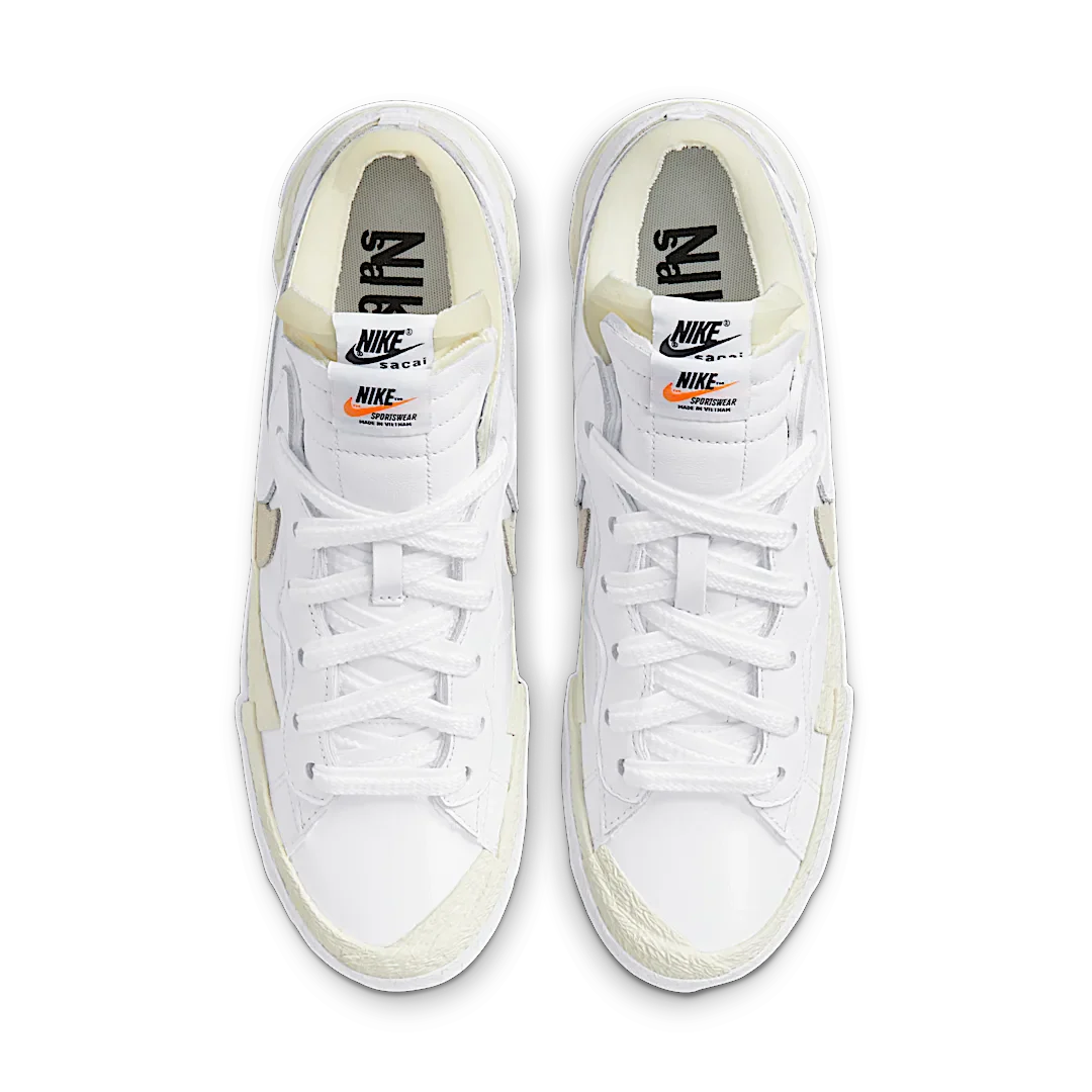 Nike Blazer Low sacai White Patent Leather