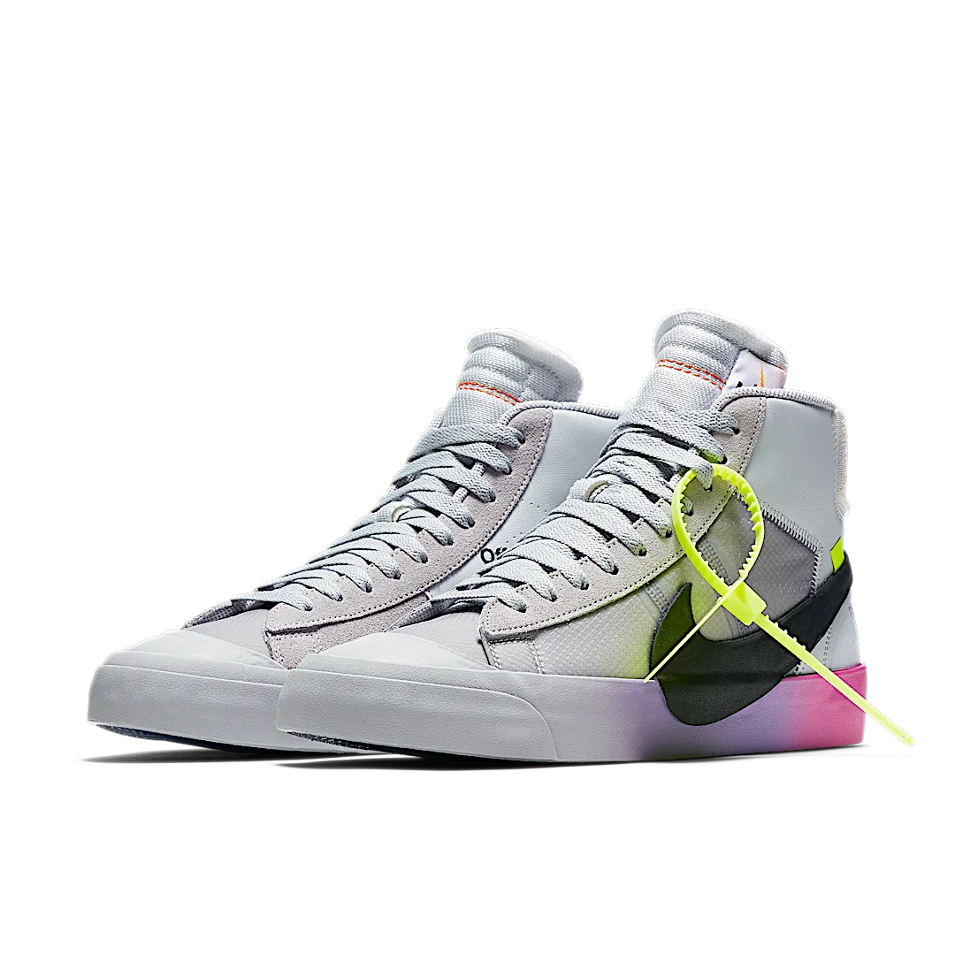 Nike Blazer Mid Off-White Wolf Grey Serena Queen