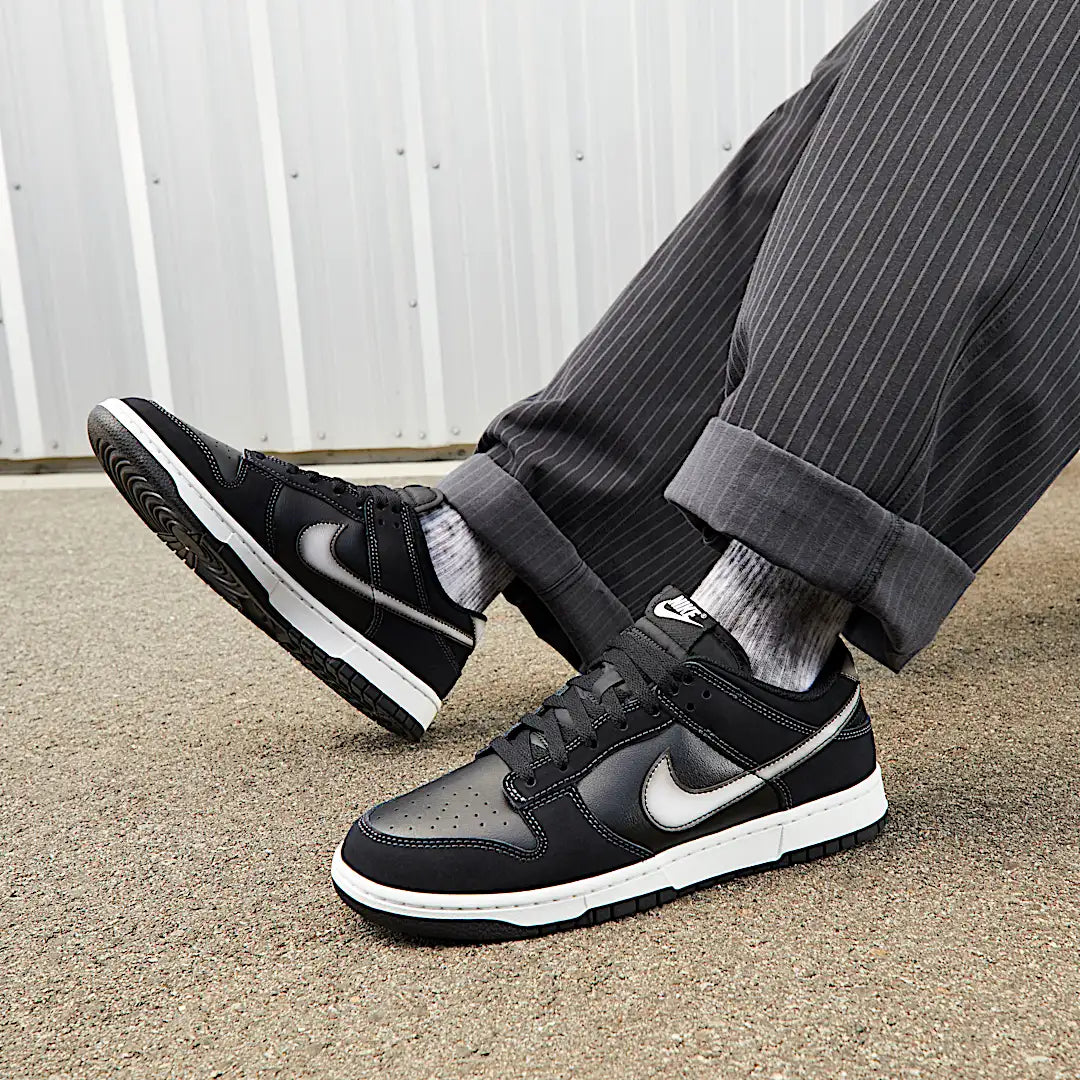 Nike Dunk Low Airbrush Swoosh Black
