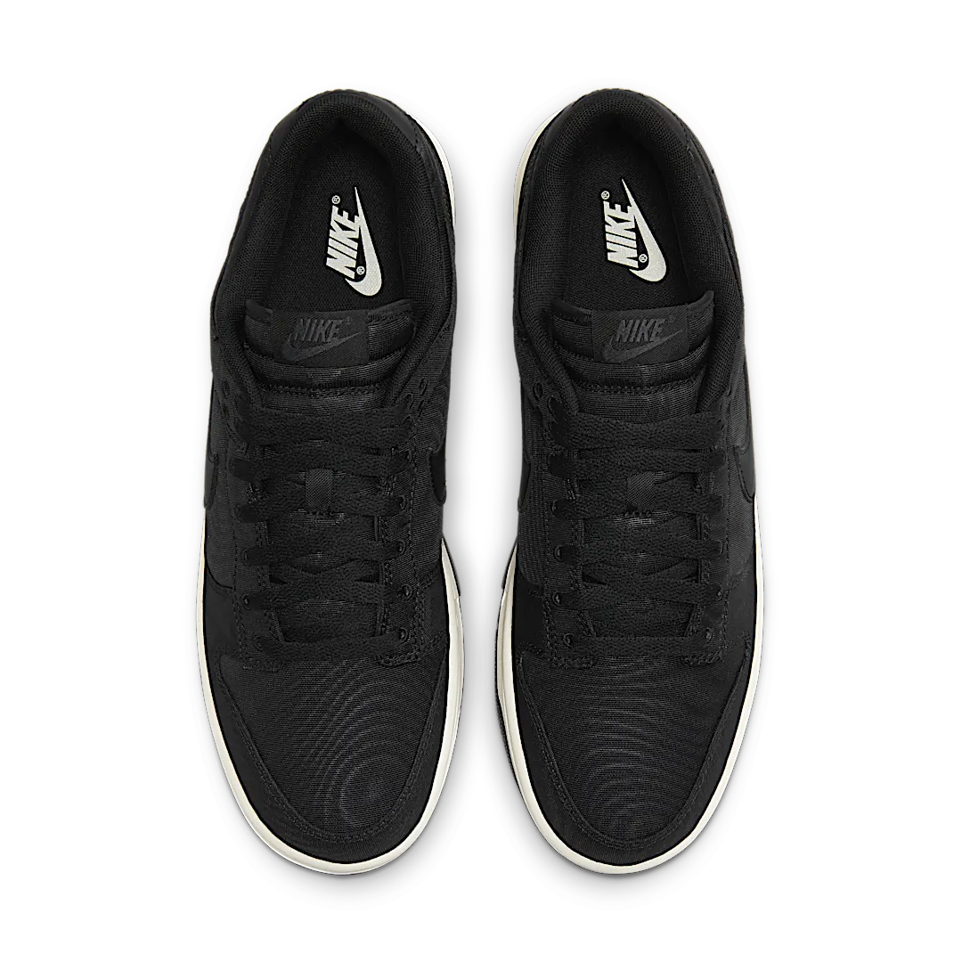 Nike Dunk Low Black Canvas