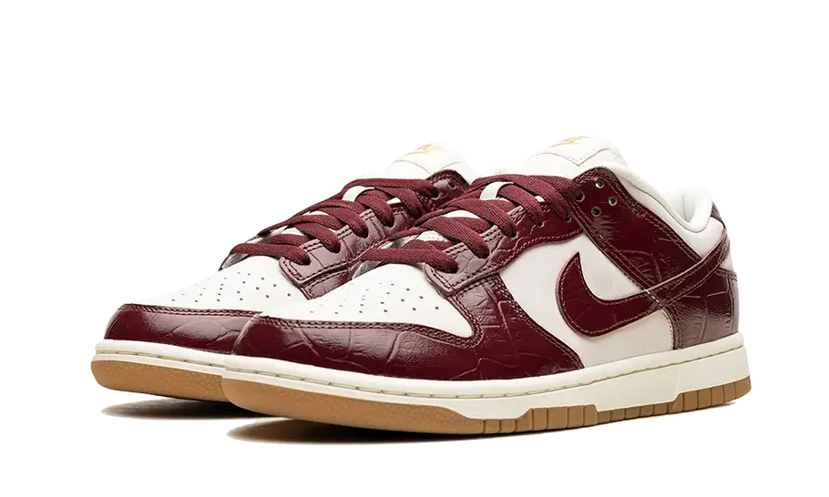 Nike Dunk Low LX Dark Team Red Croc