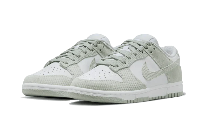 Nike Dunk Low Light Silver Corduroy