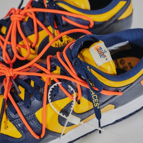 Nike Dunk Low Off-White University Gold