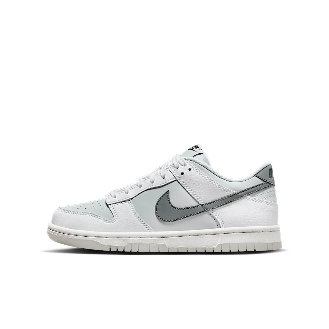 Nike Dunk Low Reflective Swoosh White