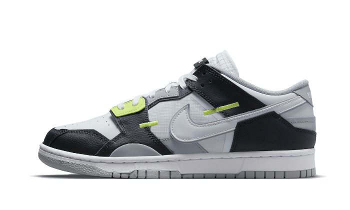 Nike Dunk Low Scrap Wolf Grey Light Lemon Twist
