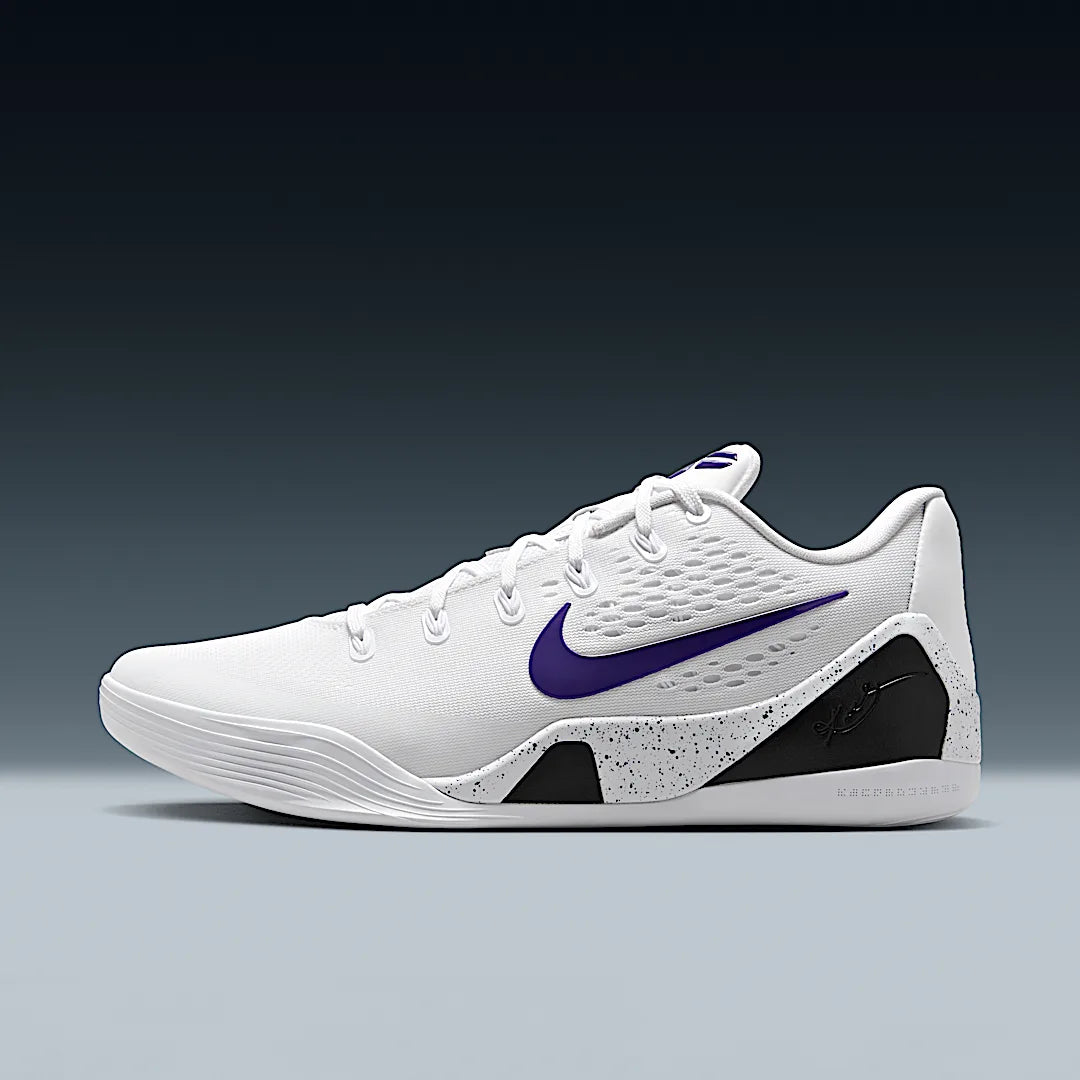 Nike Kobe 9 Elite Low EM Protro White Court Purple