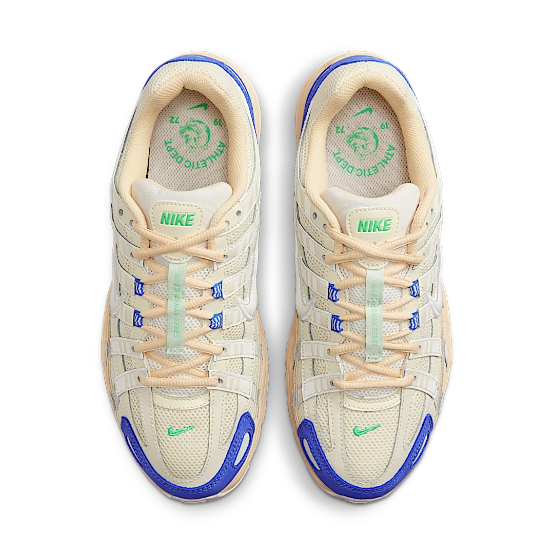 Nike P-6000 Athletic Department Coconut Milk Medium Blue