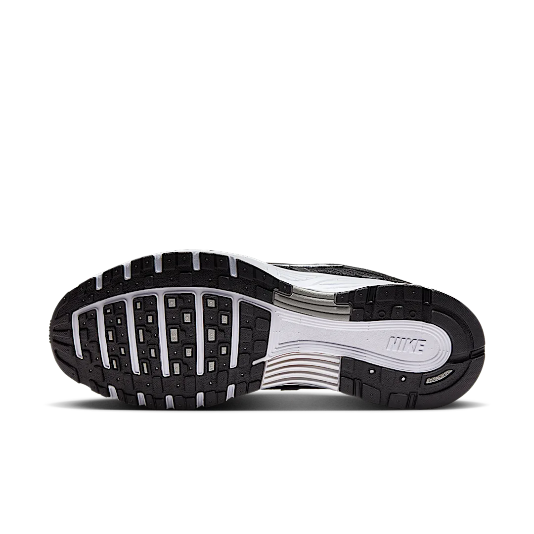 Nike P-6000 Black White Metallic Silver