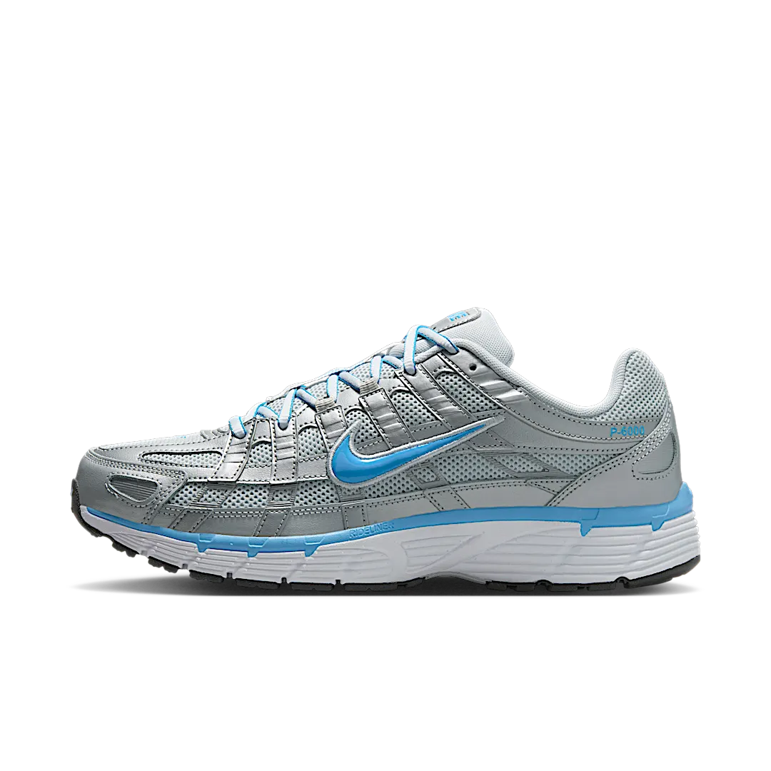Nike P-6000 Metallic Platinum Pure Platinum Metallic Silver University Blue