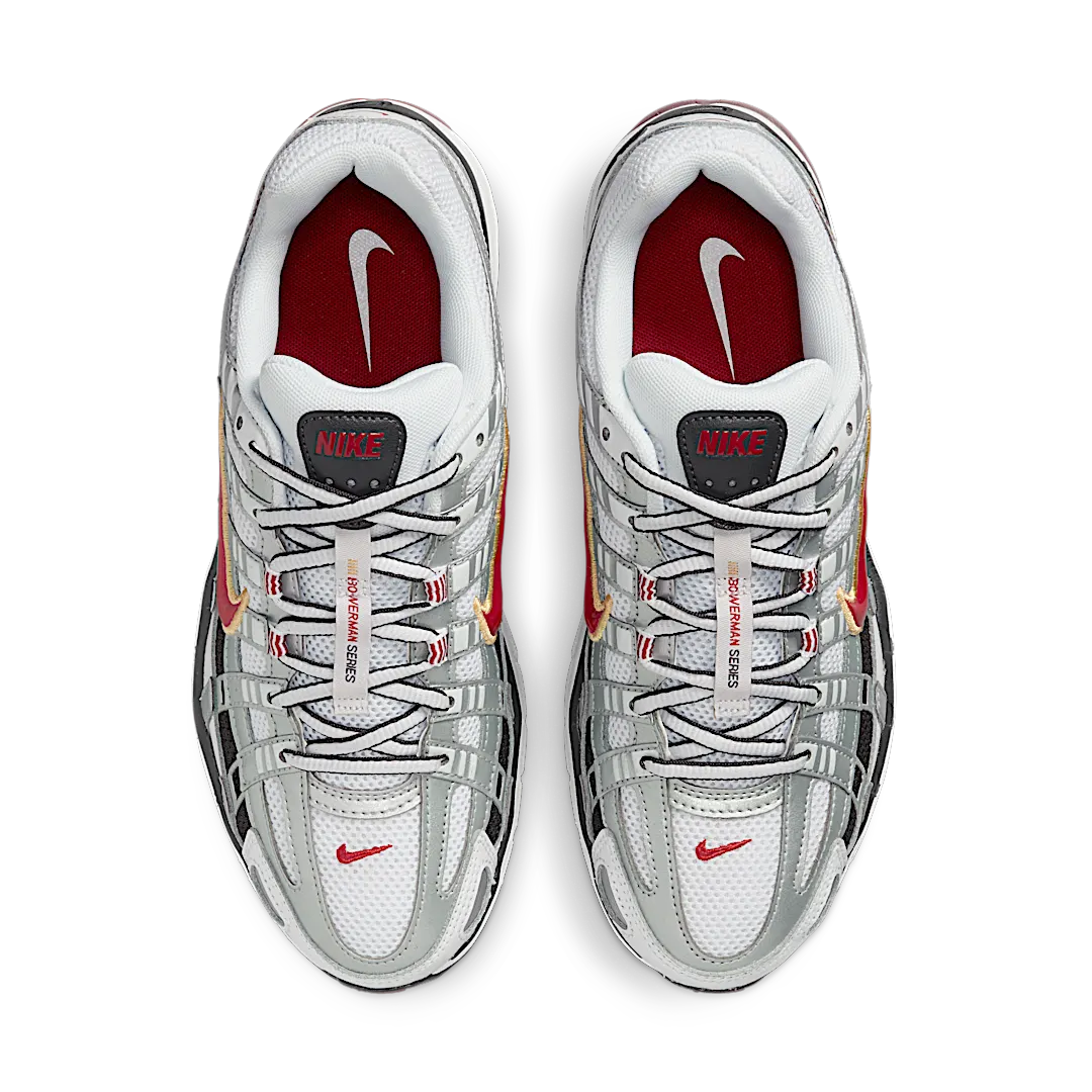 Nike P-6000 White Gold Red