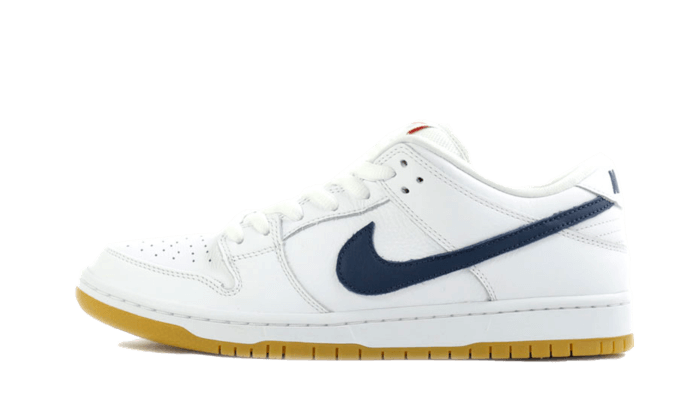 Nike SB Dunk Low Orange Label White Navy