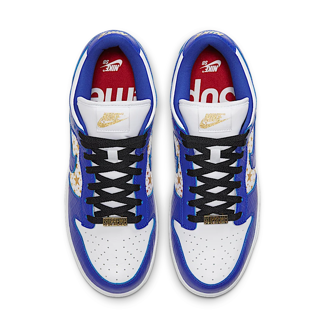 Nike SB Dunk Low Supreme Stars Hyper Royal (2021)