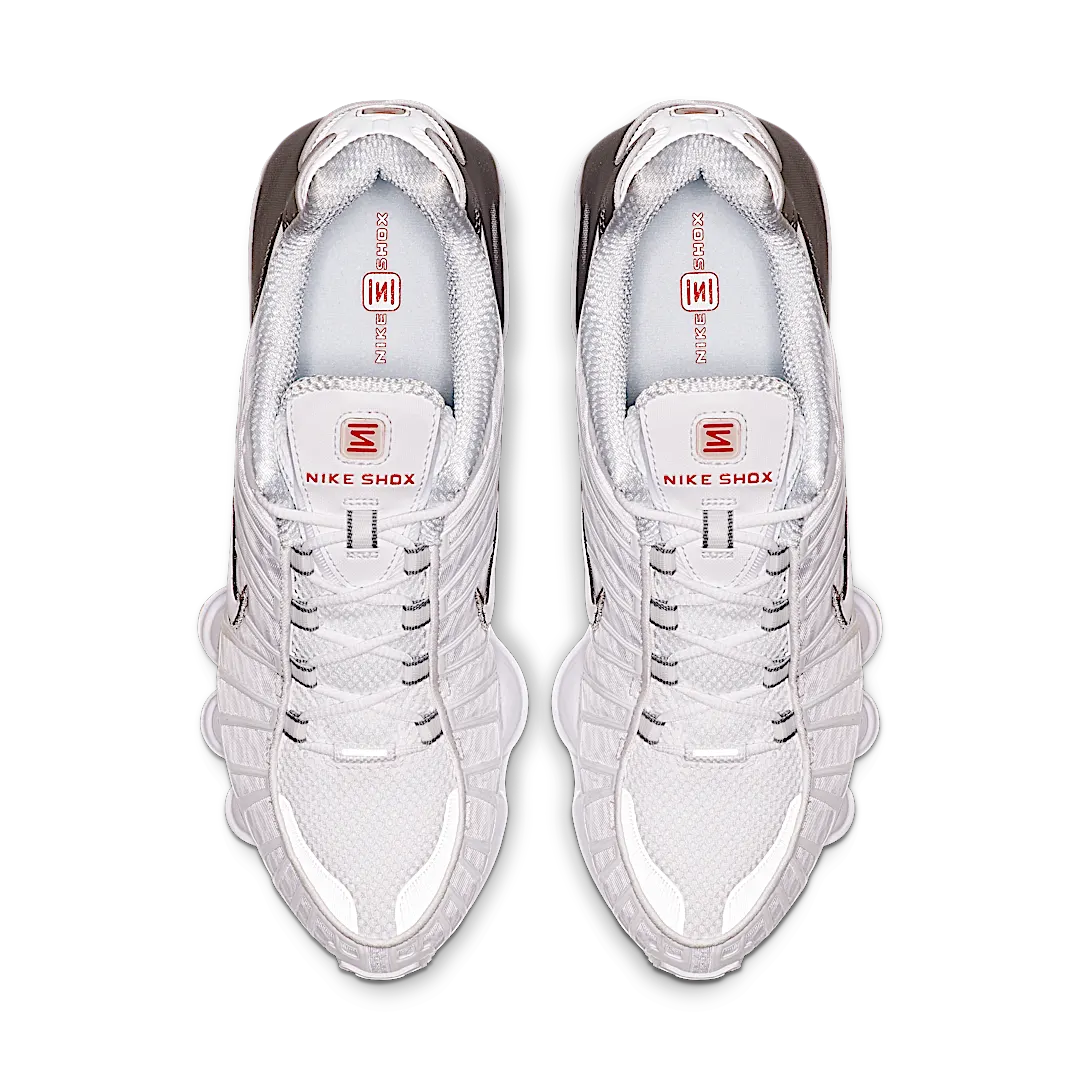 Nike Shox TL White Metallic Silver