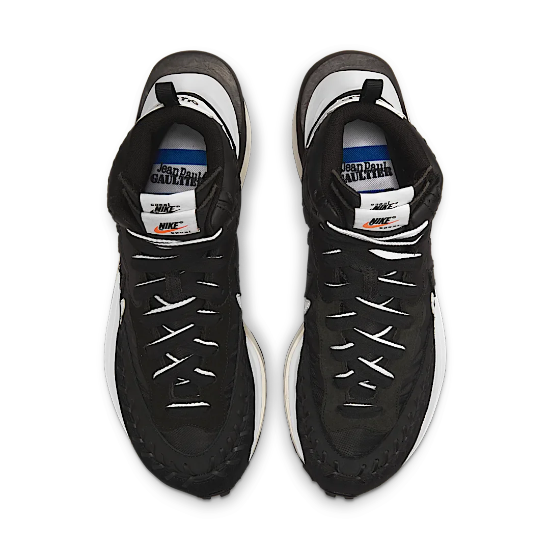 Nike Vaporwaffle sacai Jean Paul Gaultier Black White
