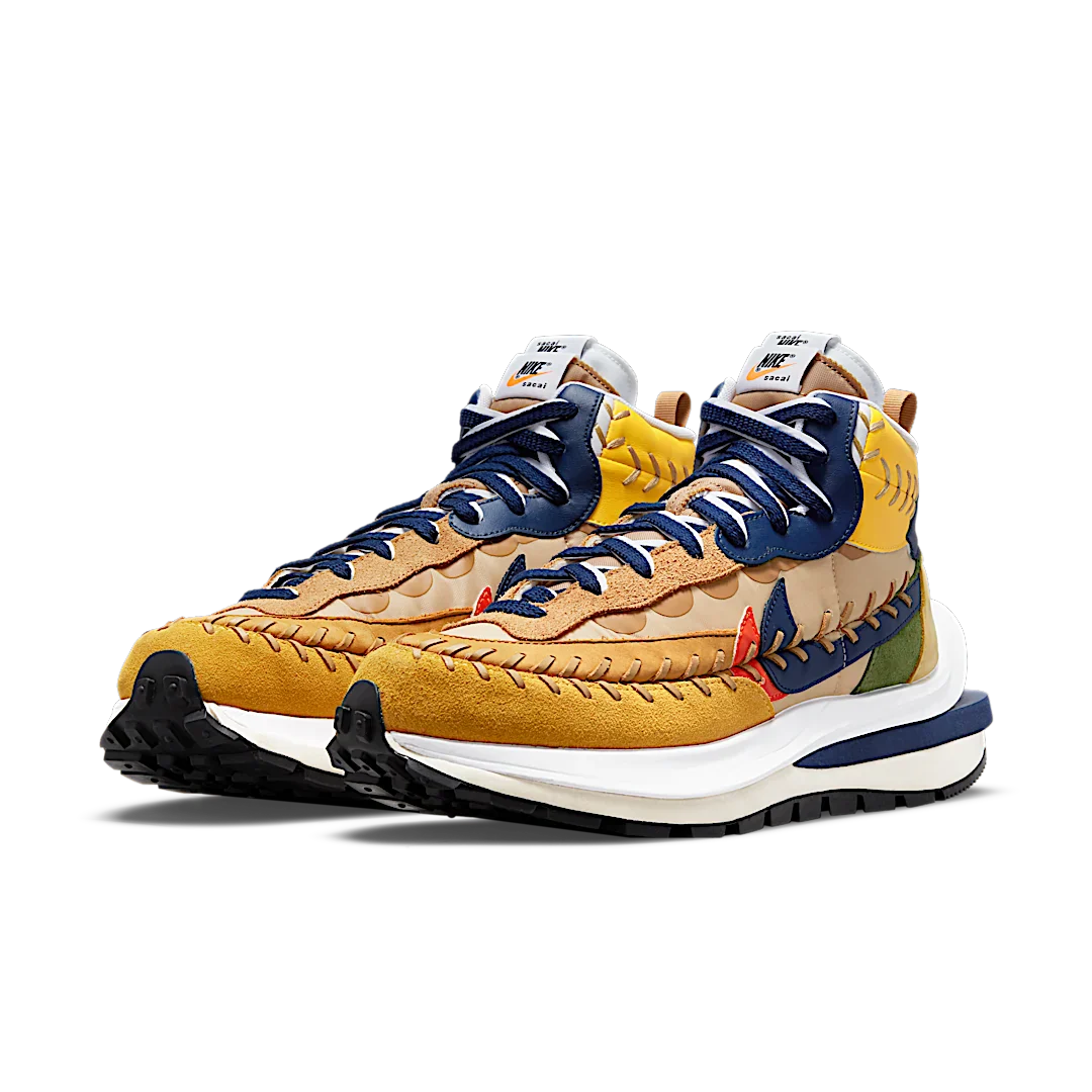 Nike Vaporwaffle sacai Jean Paul Gaultier Sesame Blue