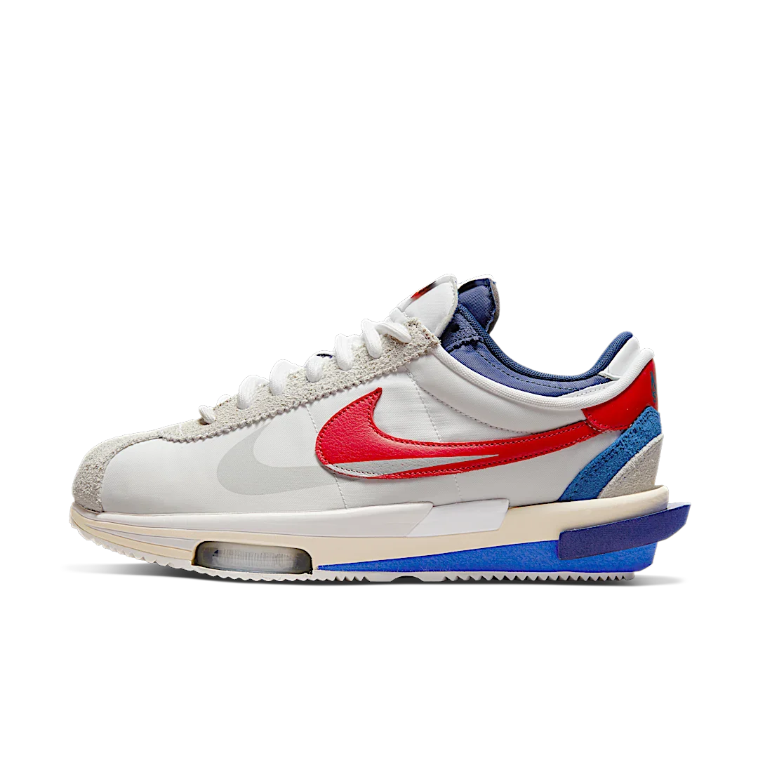 Nike Zoom Cortez SP sacai White University Red Blue