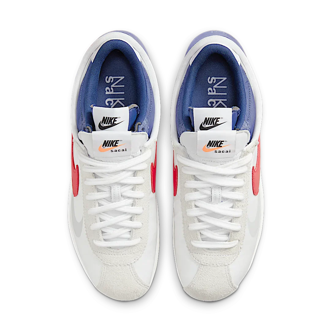 Nike Zoom Cortez SP sacai White University Red Blue