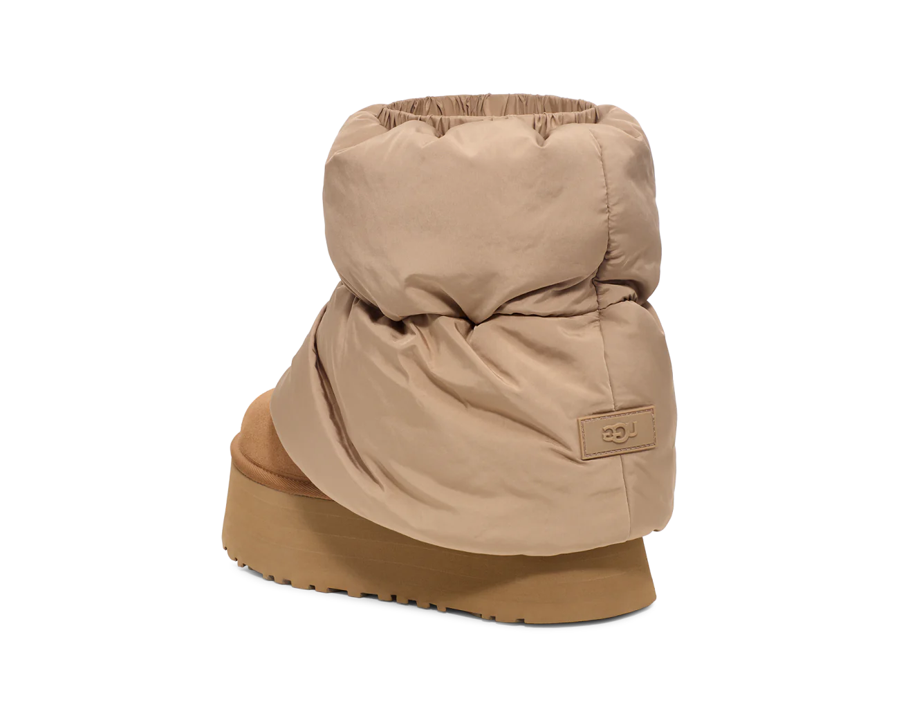 UGG Classic Mini Dipper Puffer Boot Amphora Chestnut