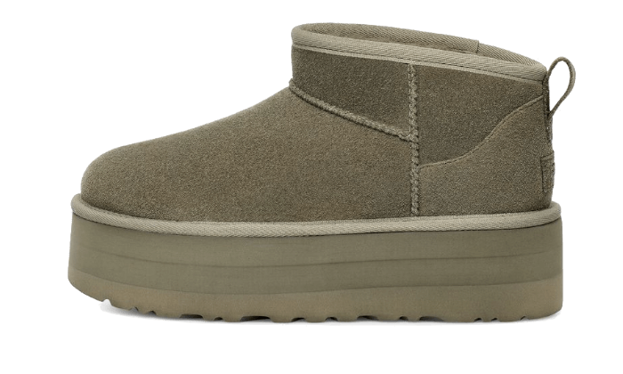 UGG Classic Ultra Mini Platform Boot Moss Green