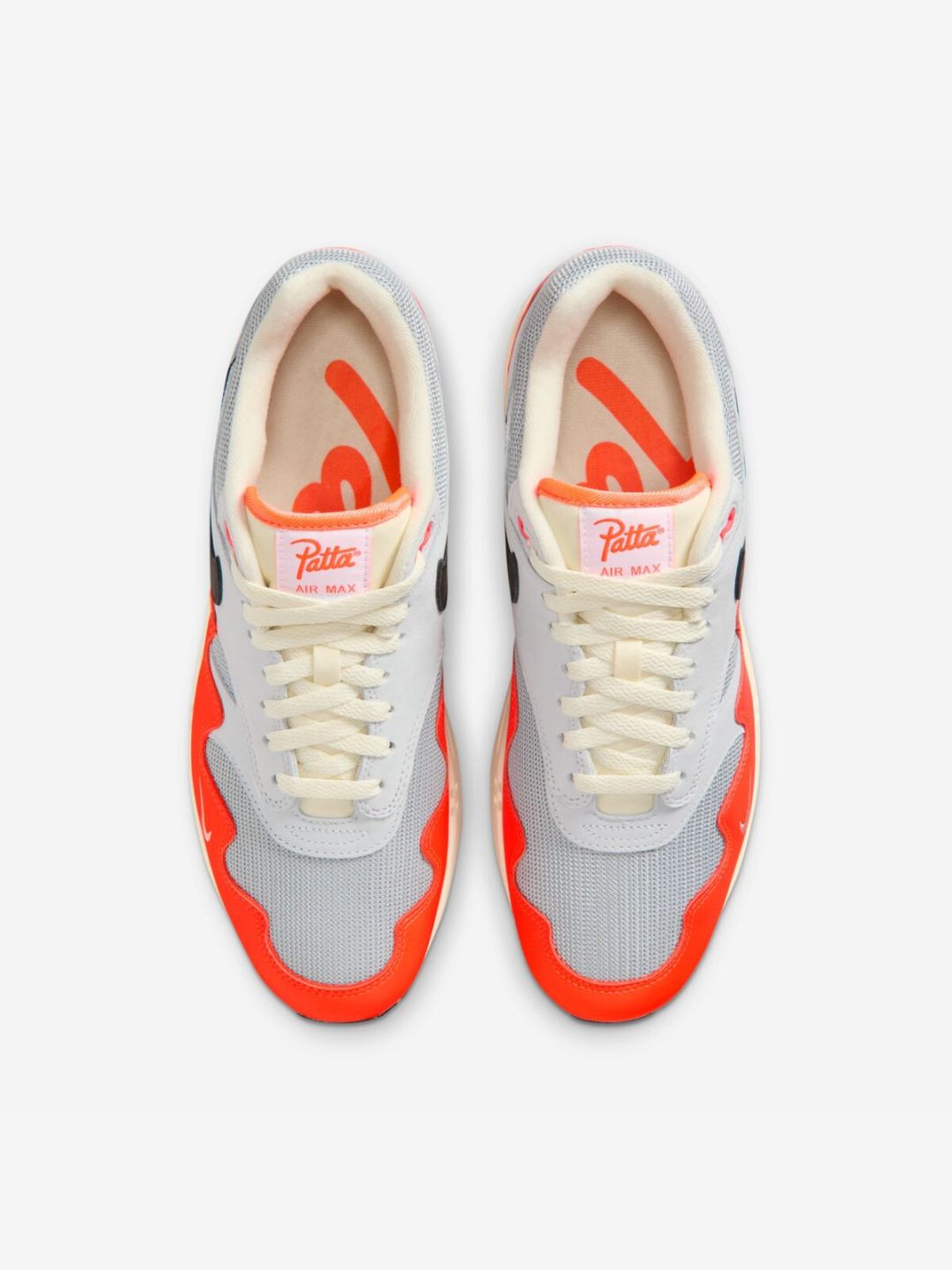 Nike Air Max 1 Patta Waves Hyper Crimson Pure Platinum