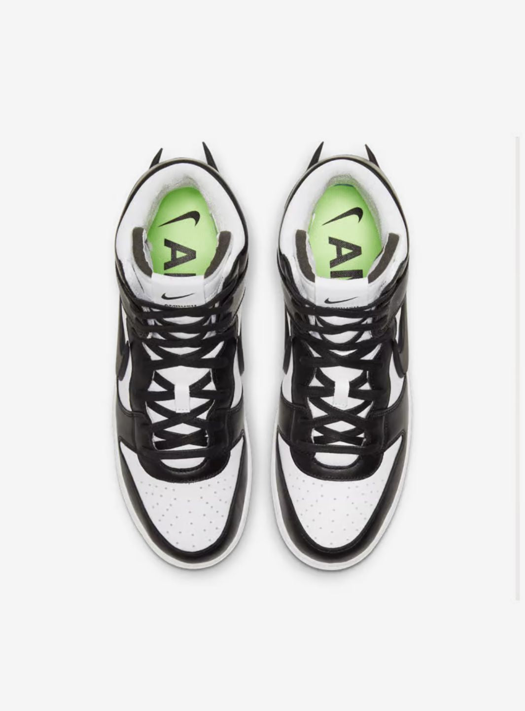Nike Dunk High AMBUSH Black White