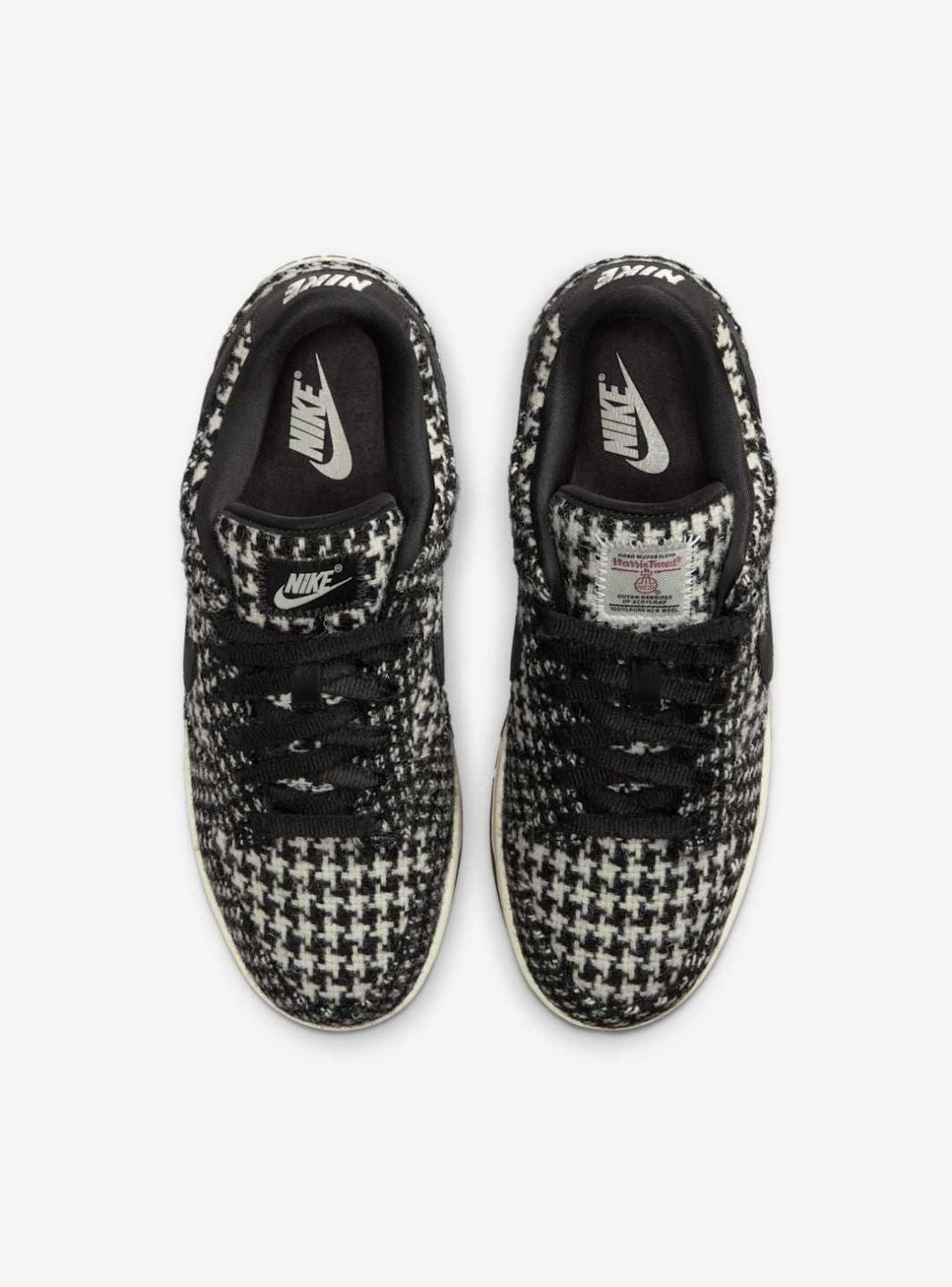 Nike Dunk Low Harris Tweed White Black Multi (W)