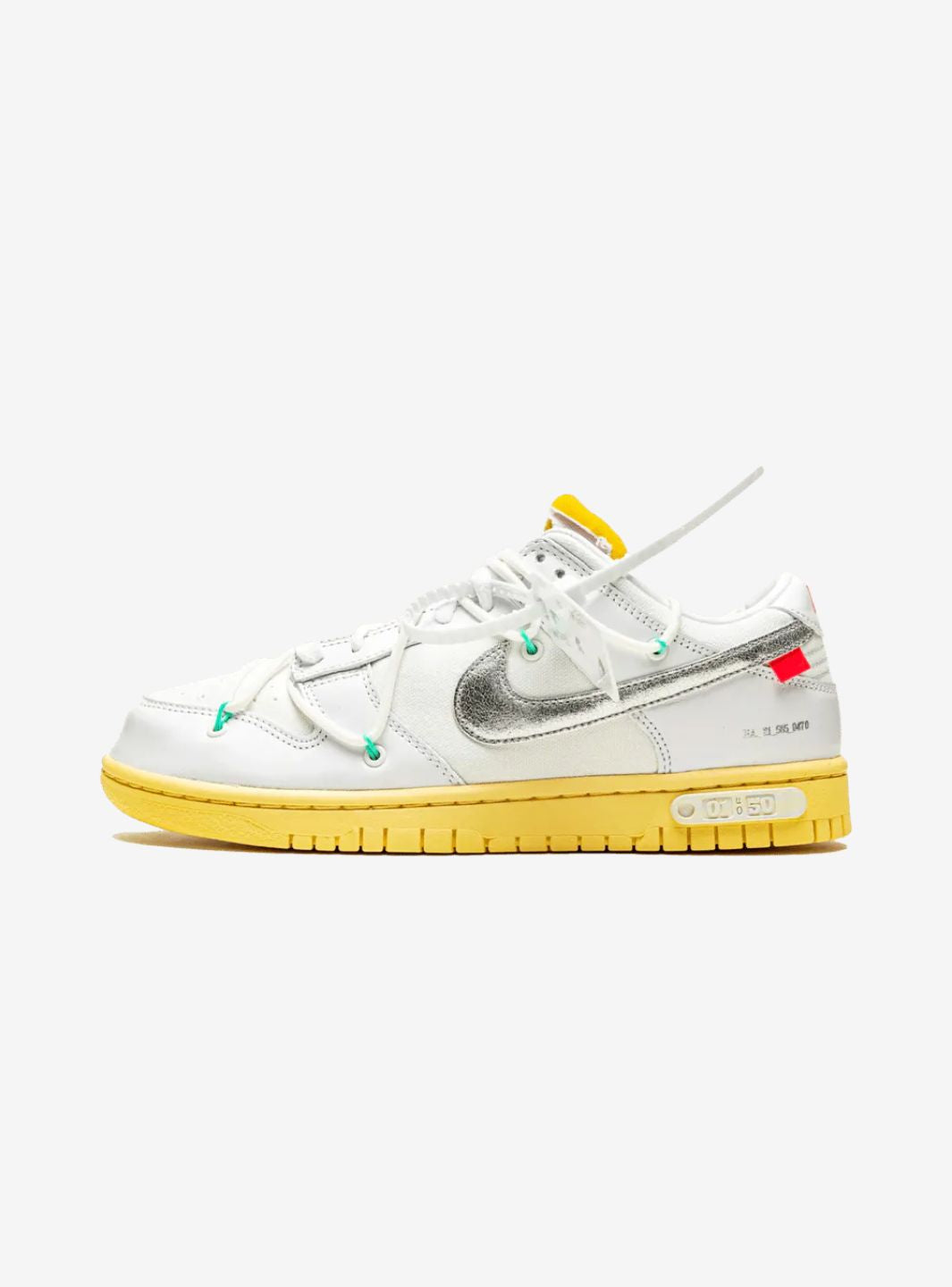 Nike Dunk Low Off-White Lot 1 - DM1602-127 | ResellZone