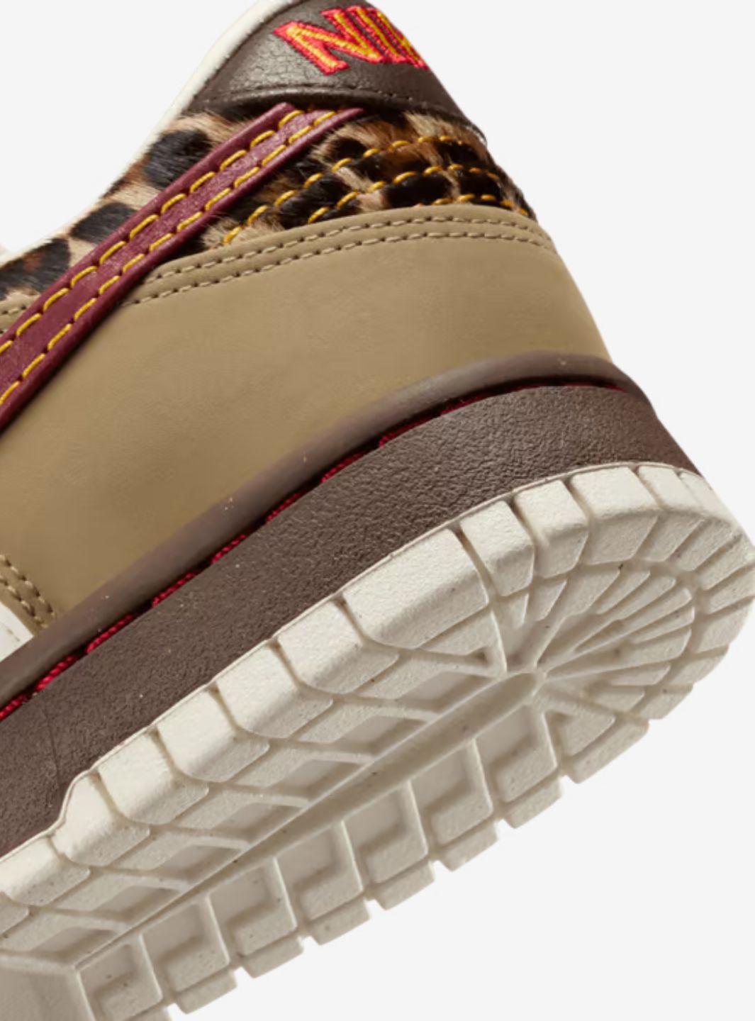 Nike Dunk Low Retro Khaki Team Red Pearl White (W)