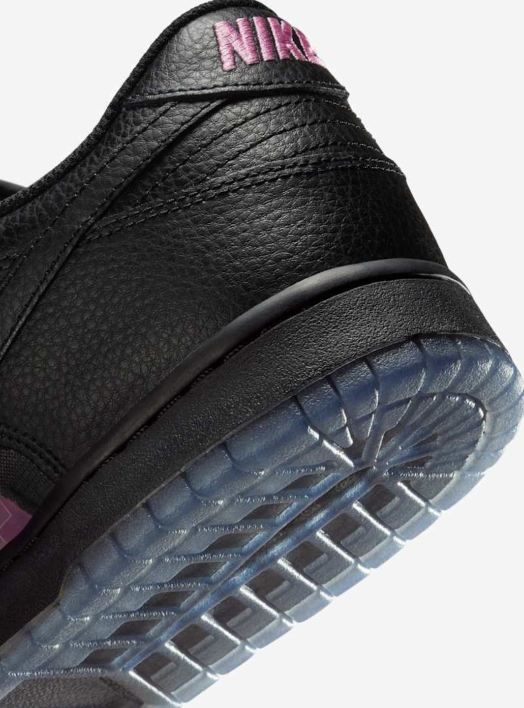 Nike Dunk Low Retro Transparent Black Pink Rise