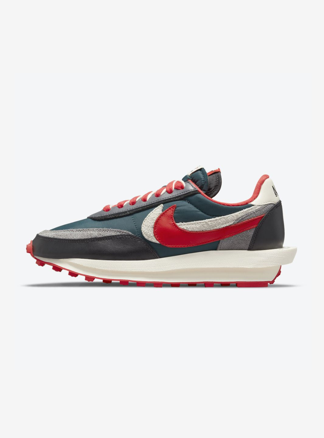 Nike LD Waffle Sacai Undercover Midnight Spruce University Red