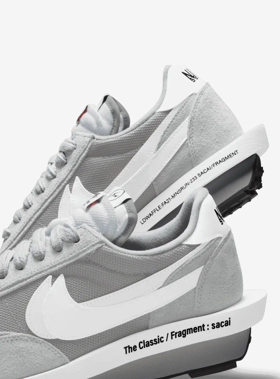 Nike LD Waffle SF Sacai Fragment Grey