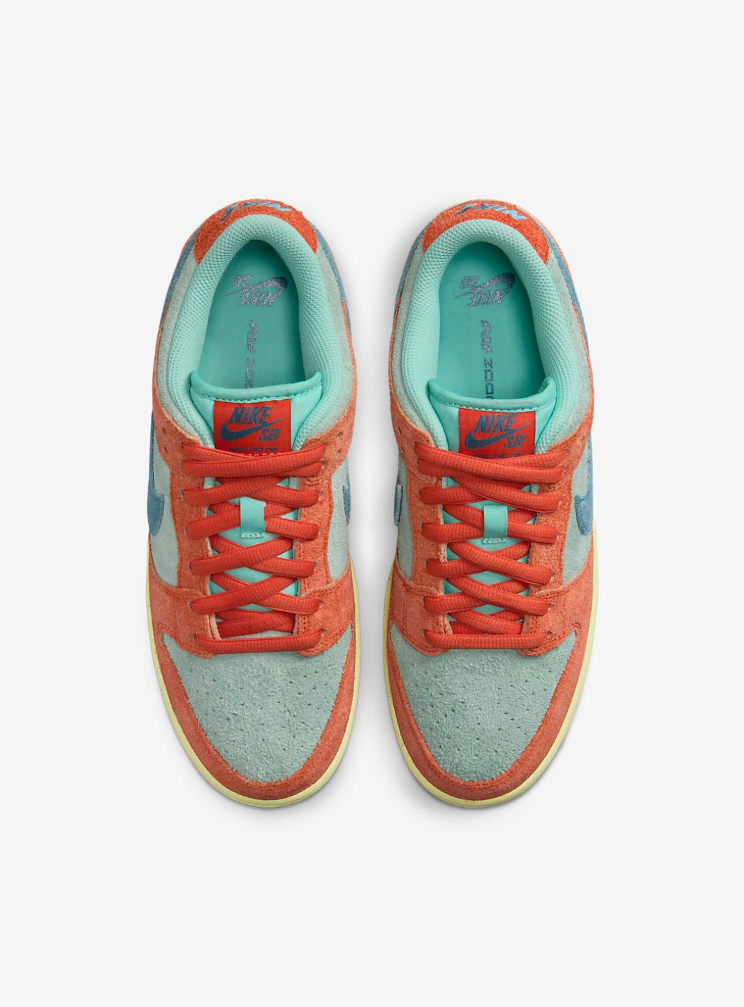 Nike SB Dunk Low Orange Emerald Rise