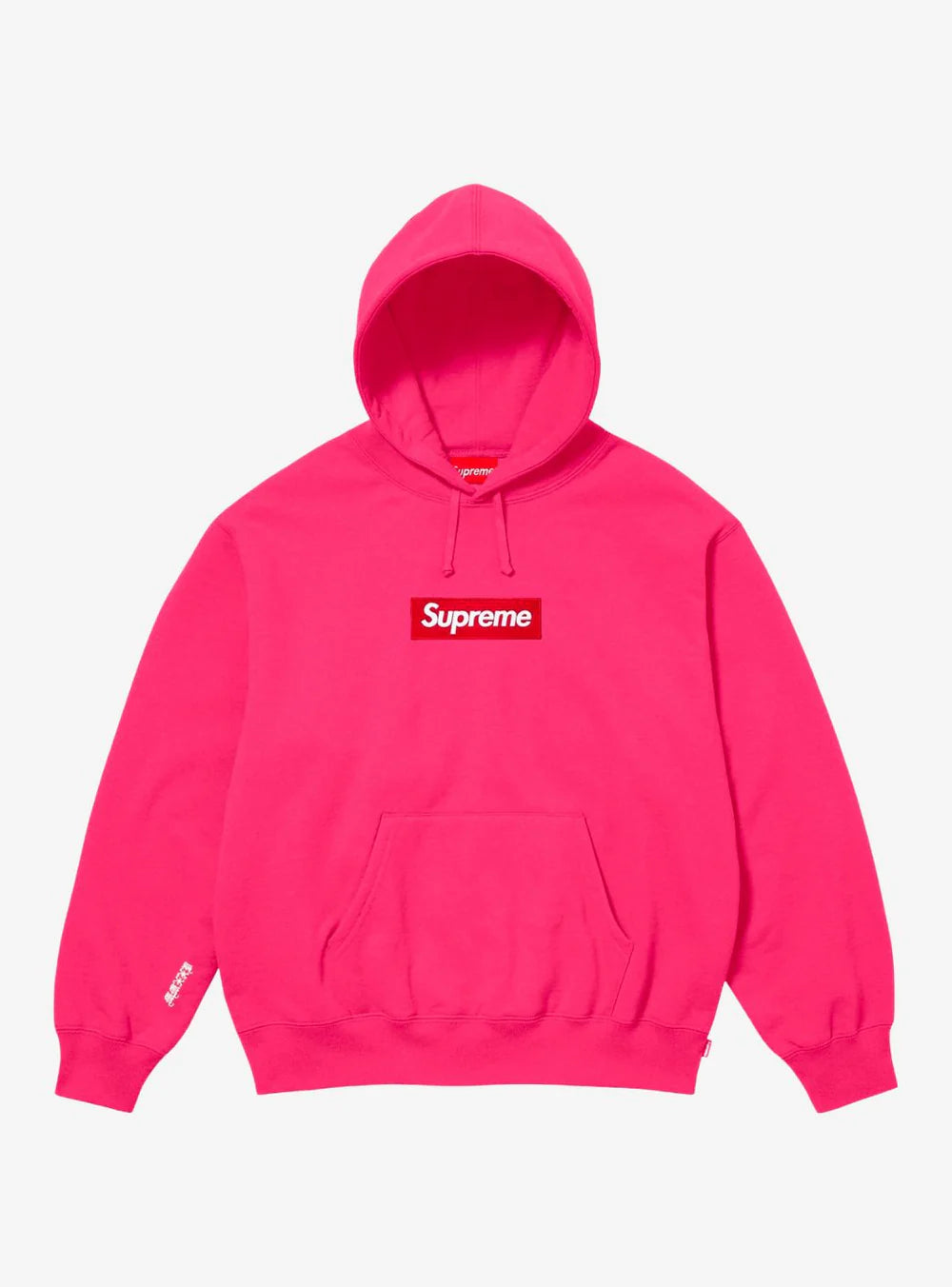 Supreme Box Logo Hooded Sweatshirt Fuchsia (FW25)