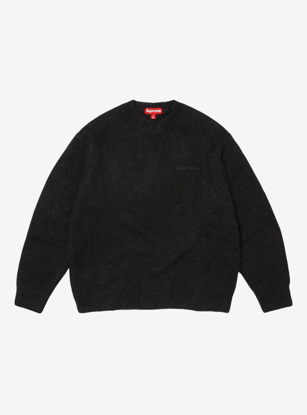 Supreme Brushed Mohair Sweater Black